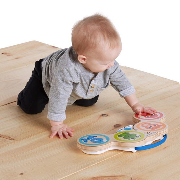 Baby Einstein Magic Touch HAPE dřevěné hudební bubny 6 m+