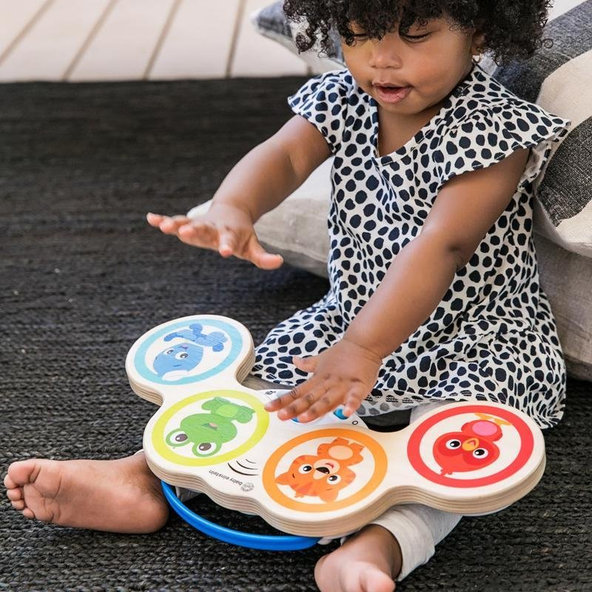 Baby Einstein Magic Touch HAPE dřevěné hudební bubny 6 m+