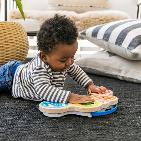 Baby Einstein Magic Touch HAPE dřevěné hudební bubny 6 m+