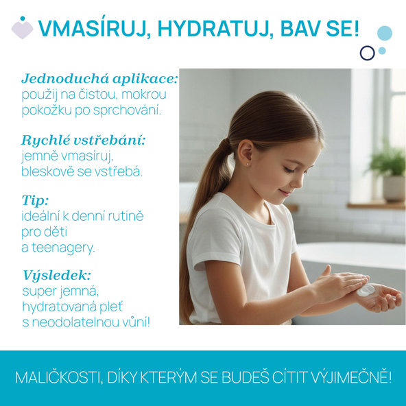 CHICCO Tělové mléko Vanilla POP pro děti a teenagery 150 ml