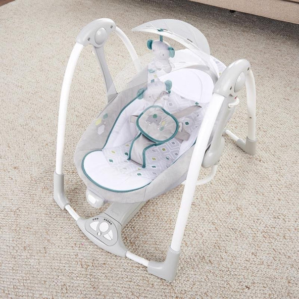 Ingenuity houpačka 2v1 s vibrací a melodií Nash 0 m+ do 9 kg 2019