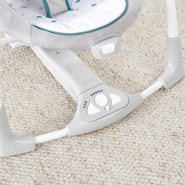 Ingenuity houpačka 2v1 s vibrací a melodií Nash 0 m+ do 9 kg 2019