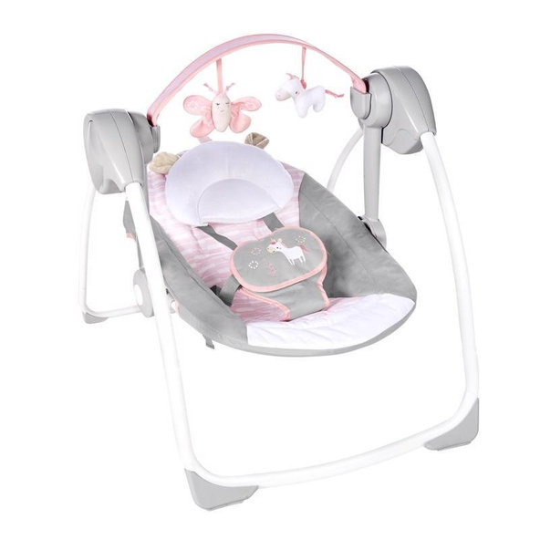 Ingenuity houpačka s melodií Flora the Unicorn 0 m+ do 9 kg