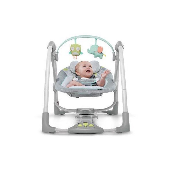Ingenuity houpačka s melodií Hoots & Hugs 0 m+ do 9 kg 2019