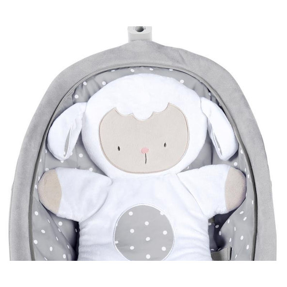 Ingenuity vibrační houpátko s melodií Cuddle Lamb 0 m+ do 18 kg 2019