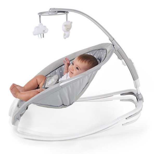 Ingenuity vibrační houpátko s melodií Cuddle Lamb 0 m+ do 18 kg 2019