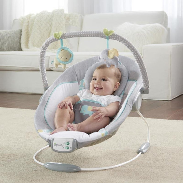 Ingenuity vibrační lehátko s melodií Morrison 0 m+ do 9 kg 2019