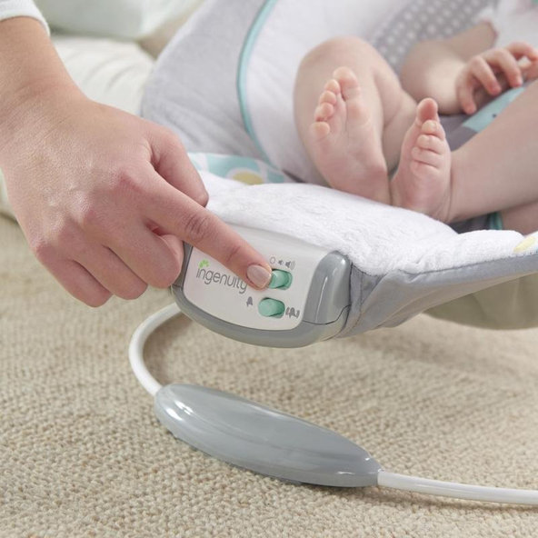 Ingenuity vibrační lehátko s melodií Morrison 0 m+ do 9 kg 2019