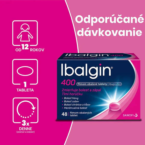 Ibalgin 400 mg 48 tablet