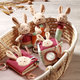 Babyono Rabbit Karo pískací hračka s kousátkem 3 m+