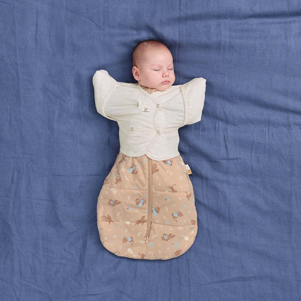 ERGOPOUCH Zavinovačka a spací pytel 2v1 Cocoon Melody 2,5tog 6-12m