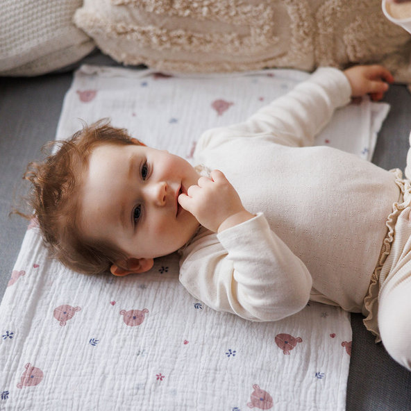 Babyono Super Soft mušelínové pleny 70×70 cm hnědá 3 ks