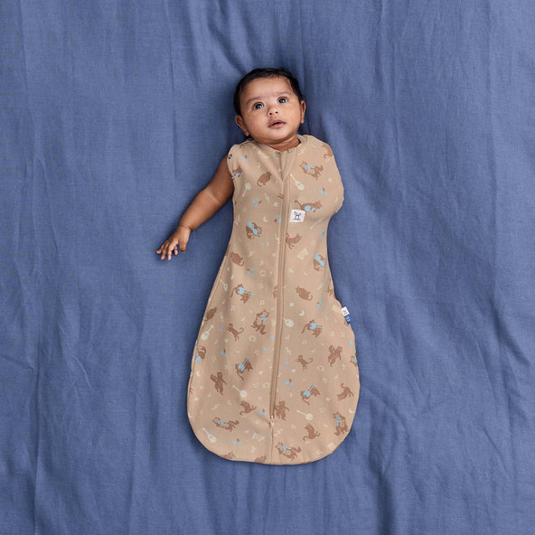 ERGOPOUCH Zavinovačka a spací pytel 2v1 Cocoon Melody 1,0tog 0-3m