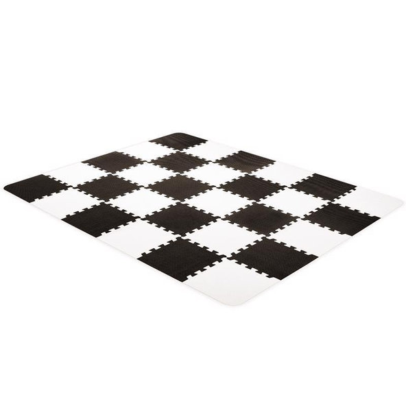 Kinderkraft penová puzzle podložka Luno 150x180 cm Black