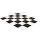 Kinderkraft penová puzzle podložka Luno 150x180 cm Black