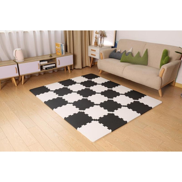 Kinderkraft penová puzzle podložka Luno 150x180 cm Black