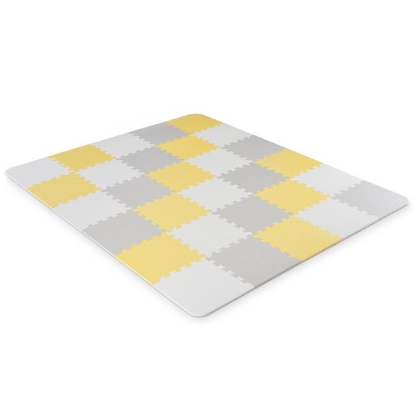 Kinderkraft penová puzzle podložka Luno 150x180 cm Yellow