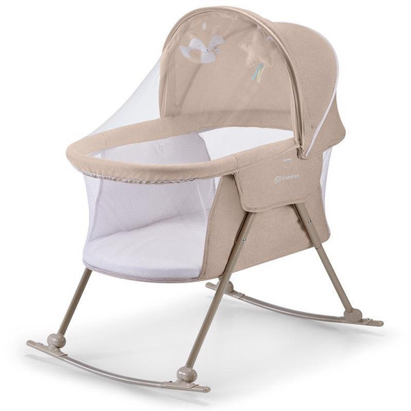 Kinderkraft detská postieľka 3v1 Lovi Beige
