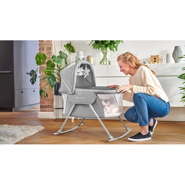 Kinderkraft detská postieľka 3v1 Lovi Beige