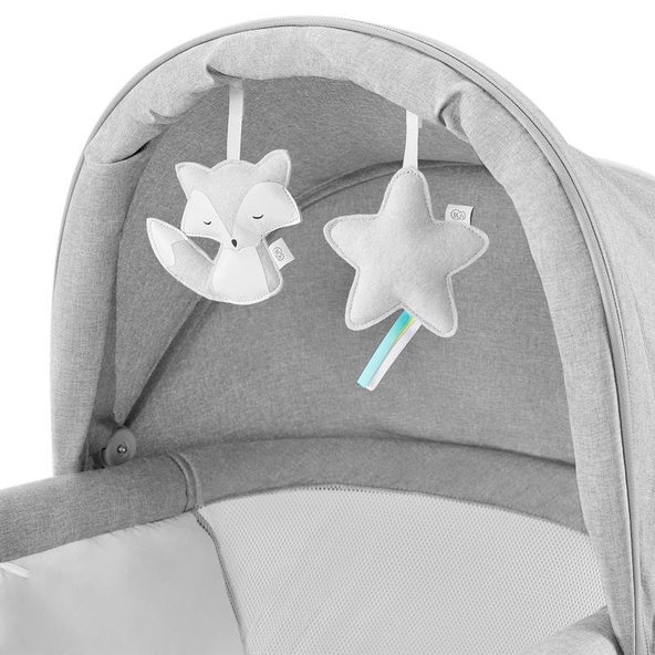 Kinderkraft detská postieľka 3v1 Lovi Beige