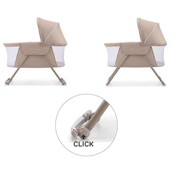 Kinderkraft detská postieľka 3v1 Lovi Beige