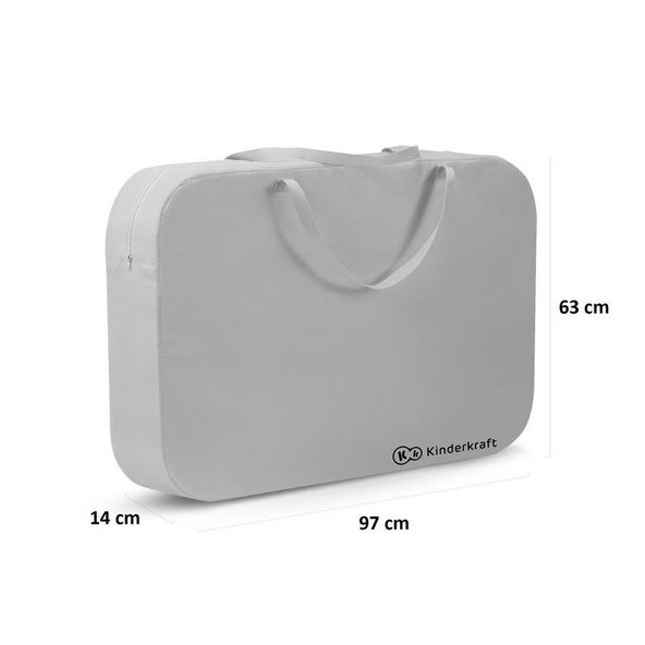 Kinderkraft multifunkčná postieľka 4v1 Sofi Gray
