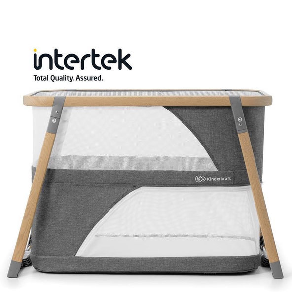 Kinderkraft multifunkčná postieľka 4v1 Sofi Gray