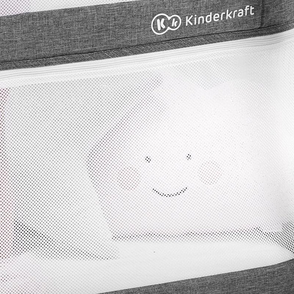 Kinderkraft multifunkčná postieľka 4v1 Sofi Gray