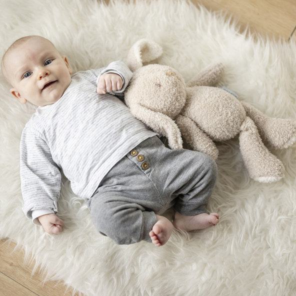 NATTOU Hračka plyšová Teddy zajíček 34 cm 0 m+