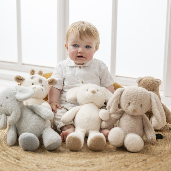 NATTOU Hračka plyšová Teddy myška 34 cm 0 m+