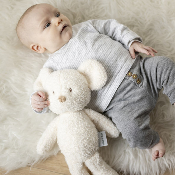 NATTOU Hračka plyšová Teddy myška 34 cm 0 m+