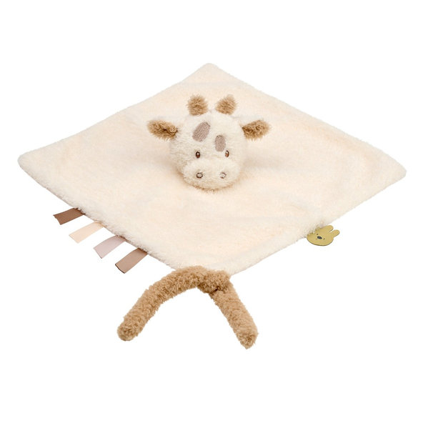 NATTOU Mazlíček plyšový Teddy žirafa 28x28 cm 0 m+