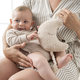 NATTOU Hračka hudební Teddy měsíček 25 cm 0 m+