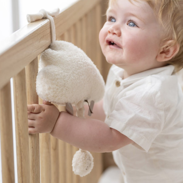 NATTOU Hračka hudební Teddy obláček 25 cm 0 m+