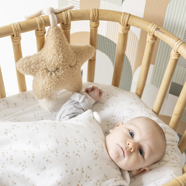 NATTOU Hračka hudební Teddy hvězdička 25 cm 0 m+