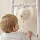 NATTOU Hračka hudební Teddy myška 16 cm 0 m+