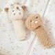 NATTOU Hračka plyšové chrastítko Teddy medvídek 14 cm, 0m+