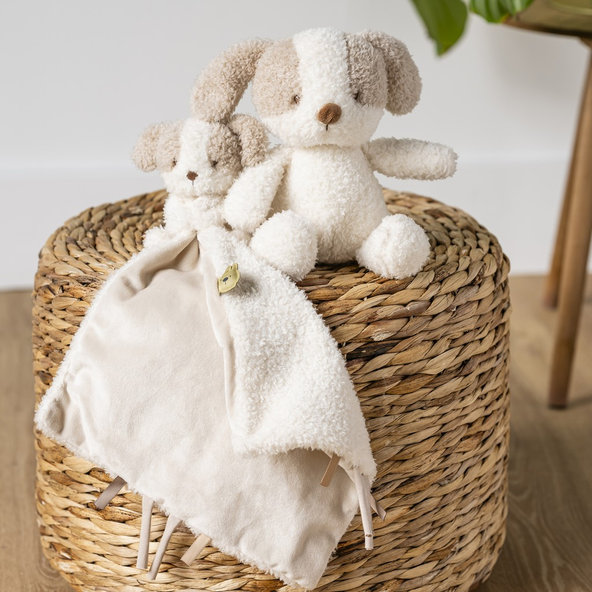 NATTOU Hračka plyšová Teddy psík 24 cm 0 m+