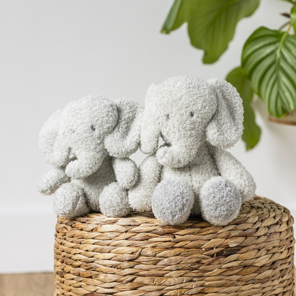 NATTOU Hračka plyšová Teddy sloník 24 cm, 0m+