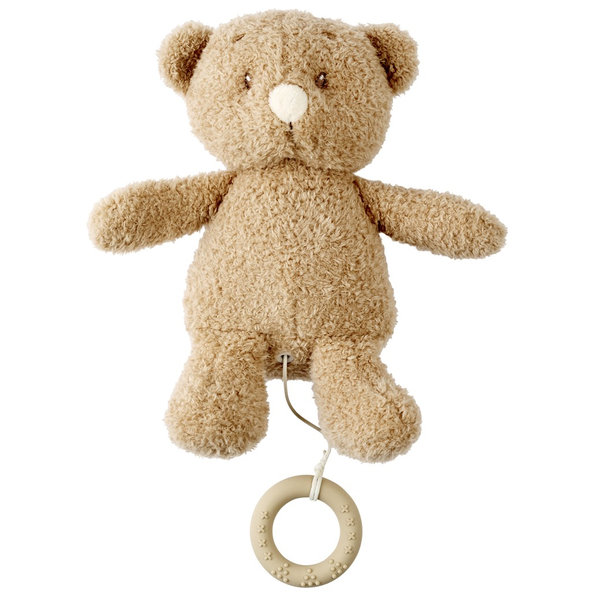 NATTOU Hračka plyšová hudební Teddy medvídek 24 cm 0 m+