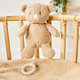 NATTOU Hračka plyšová hudební Teddy medvídek 24 cm 0 m+