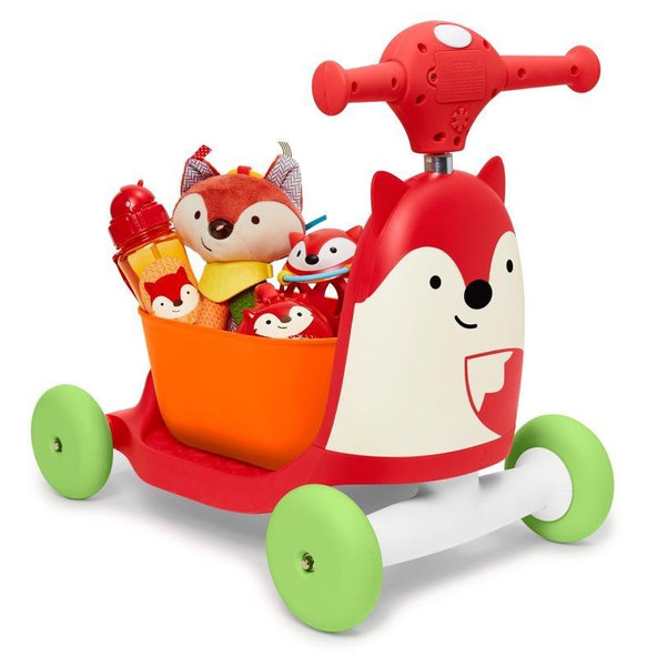 SKIP HOP Zoo Odrážedlo 3v1 Ride-On do 20 kg Liška 12 m+