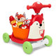 SKIP HOP Zoo Odrážedlo 3v1 Ride-On do 20 kg Liška 12 m+