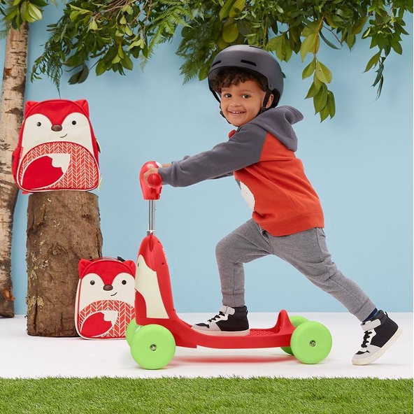 SKIP HOP Zoo Odrážedlo 3v1 Ride-On do 20 kg Liška 12 m+