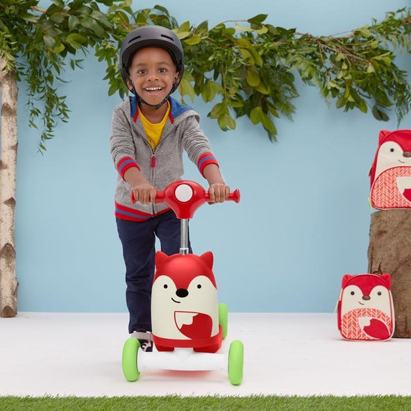 SKIP HOP Zoo Odrážedlo 3v1 Ride-On do 20 kg Liška 12 m+