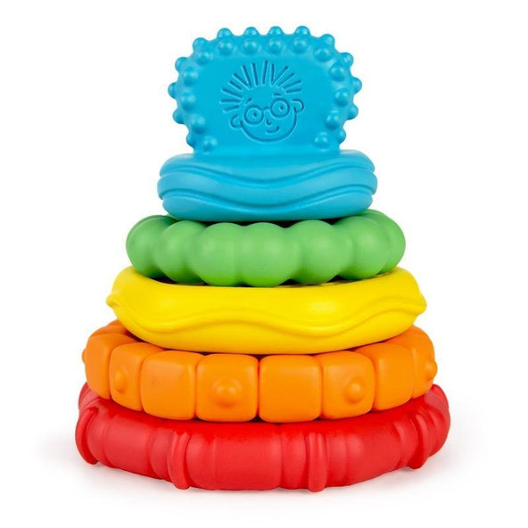 Baby Einstein Stack & Teethe™ hryzátko stohovací 2v1 0 m+