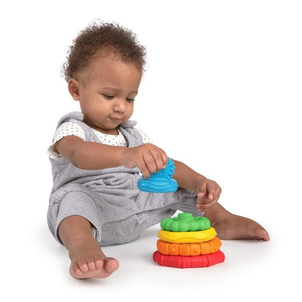 Baby Einstein Stack & Teethe™ hryzátko stohovací 2v1 0 m+