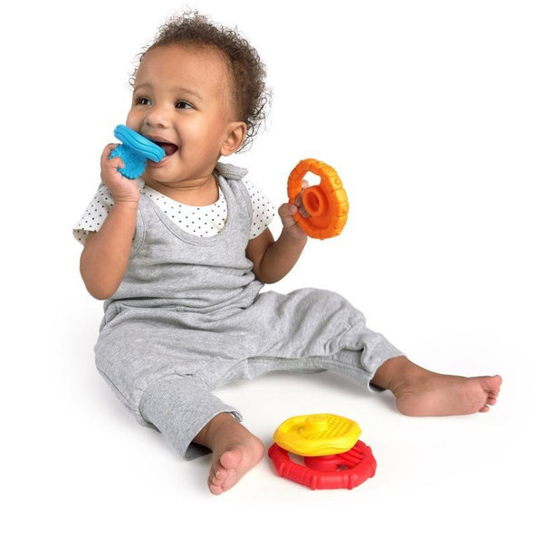 Baby Einstein Stack & Teethe™ hryzátko stohovací 2v1 0 m+