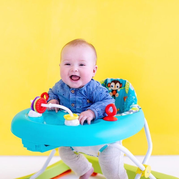 Bright Starts chodítko Giggling Safari 6m+ 11 kg