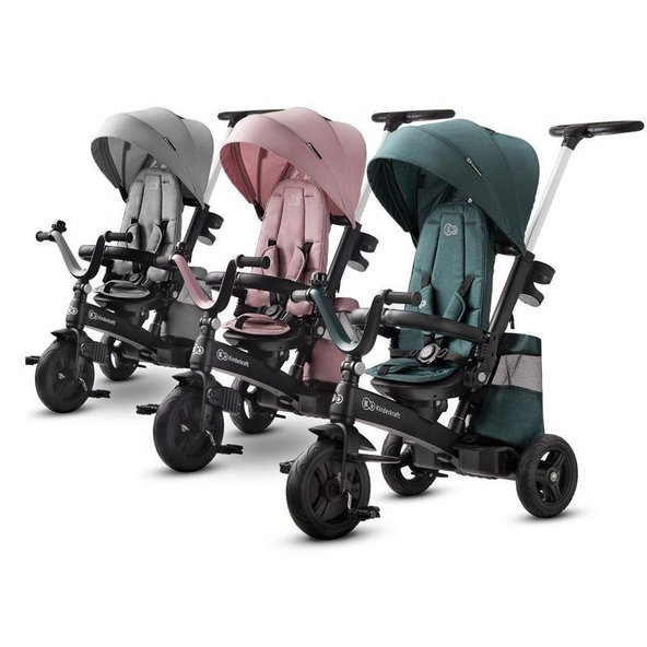 Kinderkraft trojkolka Easytwist Mauvelous Pink